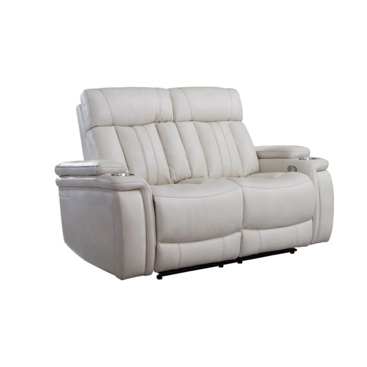 Royce – Fantom Ivory Power Loveseat Recliners Cream 4