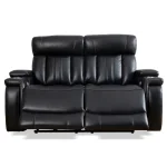 Royce – Midnight Power Loveseat Recliners black 19