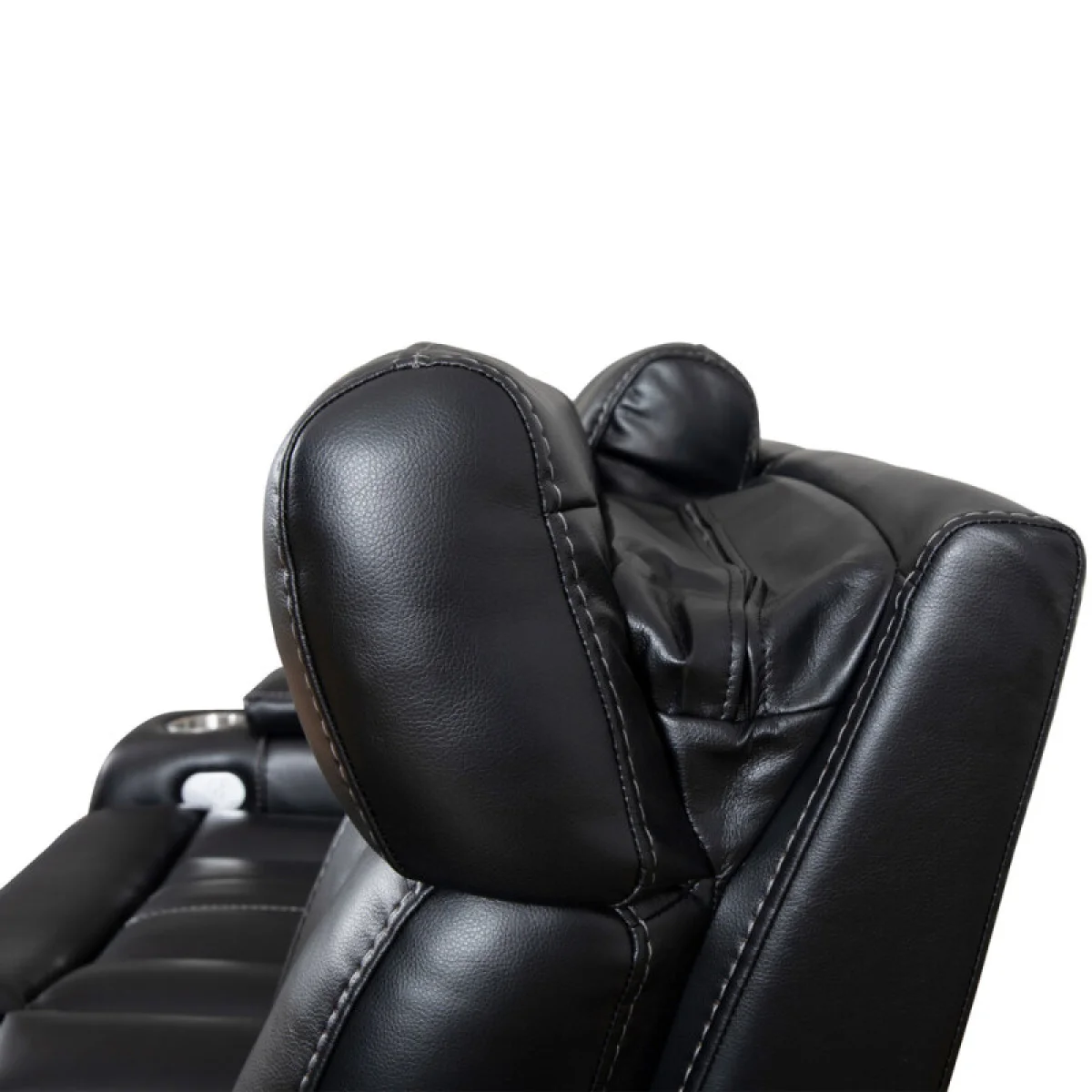 Royce – Midnight Power Loveseat Recliners black 11