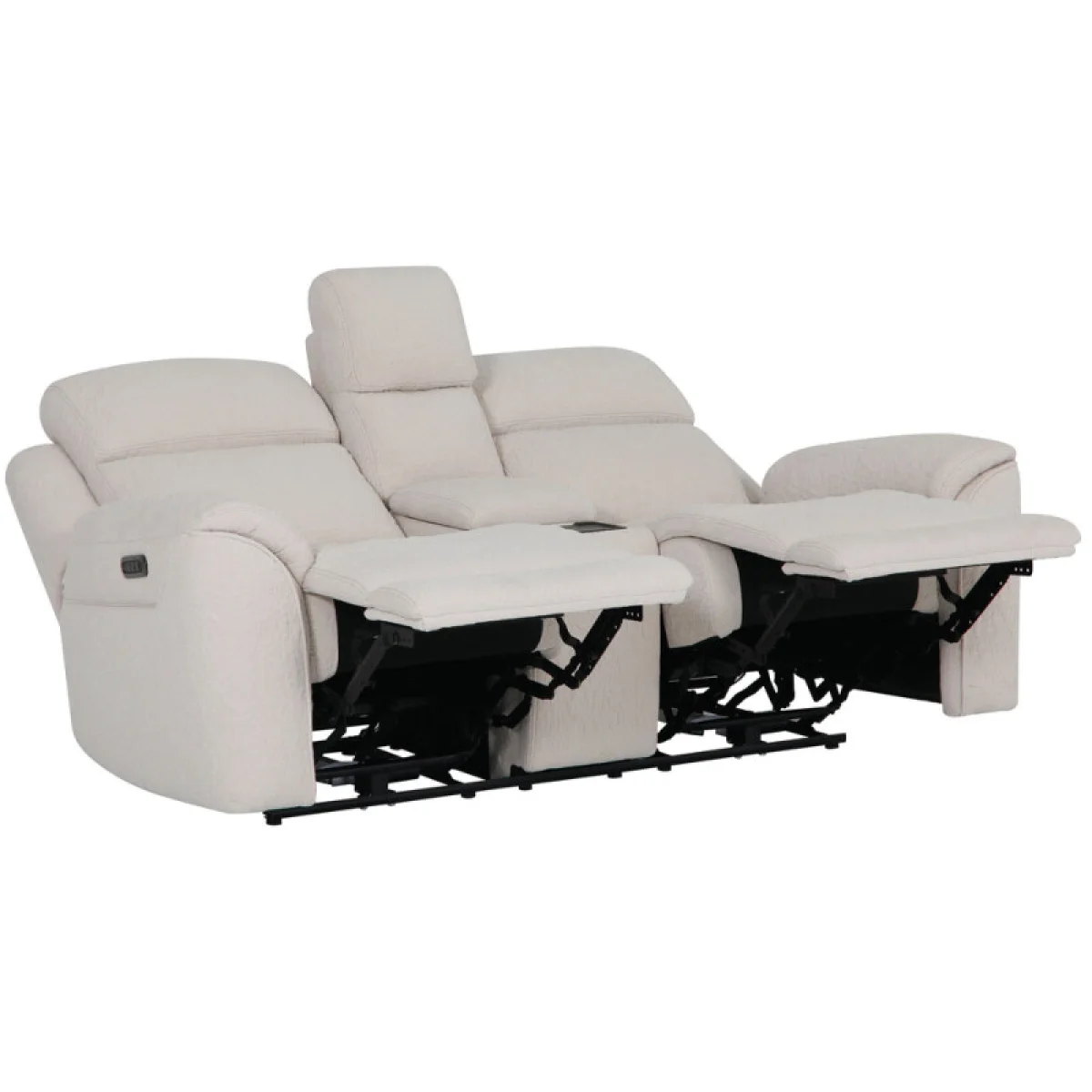 Sebastian – Lenox Bone Power Console Loveseat Recliners Lenox Bone 7