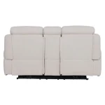 Sebastian – Lenox Bone Power Console Loveseat Recliners Lenox Bone 16