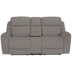 Sebastian – Lenox Wheat Power Console Loveseat Recliners Gray 6