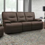 Spartacus – Chocolate Power Sofa Recliners Brown 9