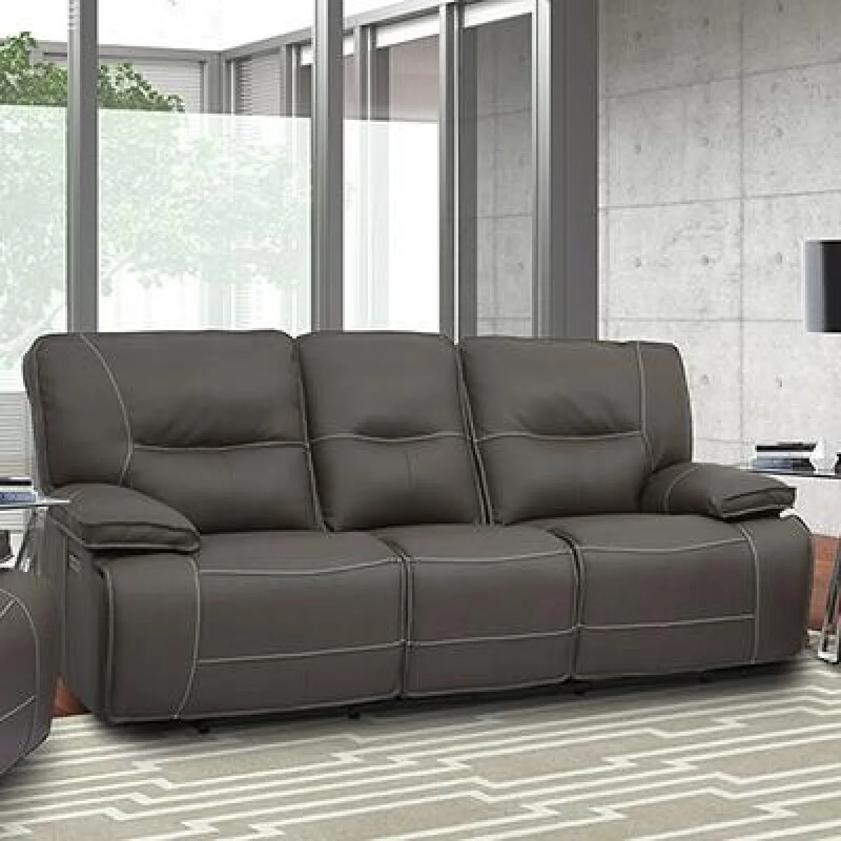 Spartacus – Haze Power Sofa Recliners Brown 4