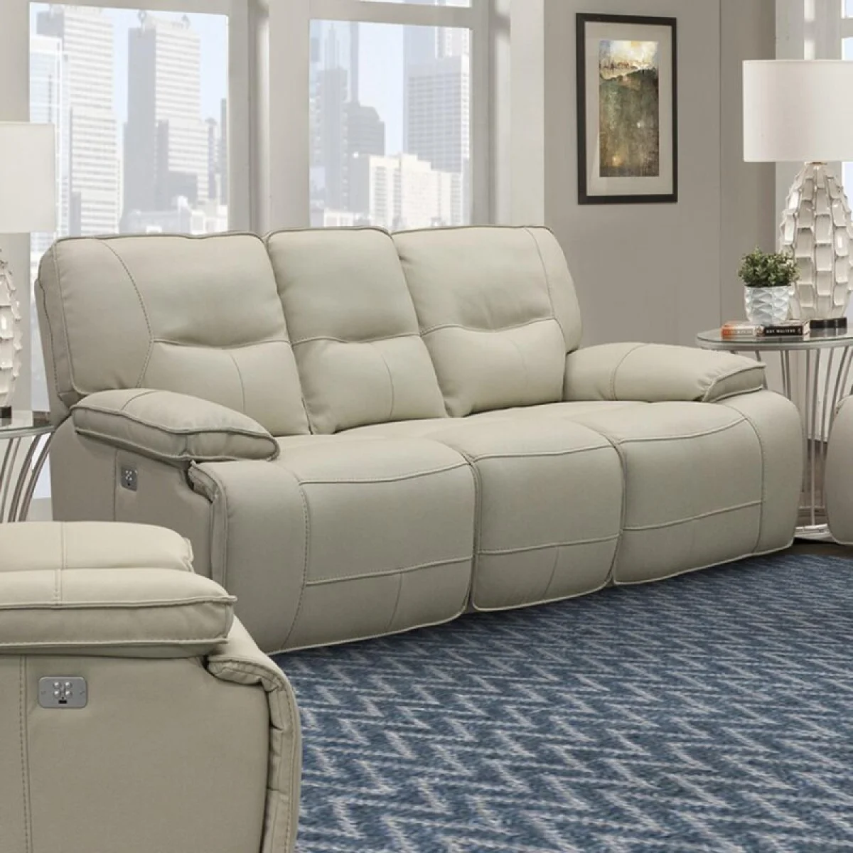 Spartacus – Oyster Power Sofa Recliners Oyster 4