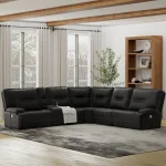 Spartacus – Black 6pc Package A (811lph, 810, 850, 840, 860, 811rph) Recliners black 12