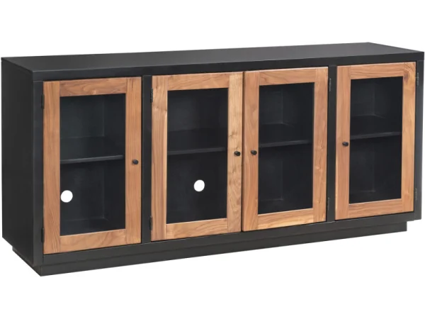 Mackenzie 74″ S Console Table Entertainment Stands Aspen Home 21