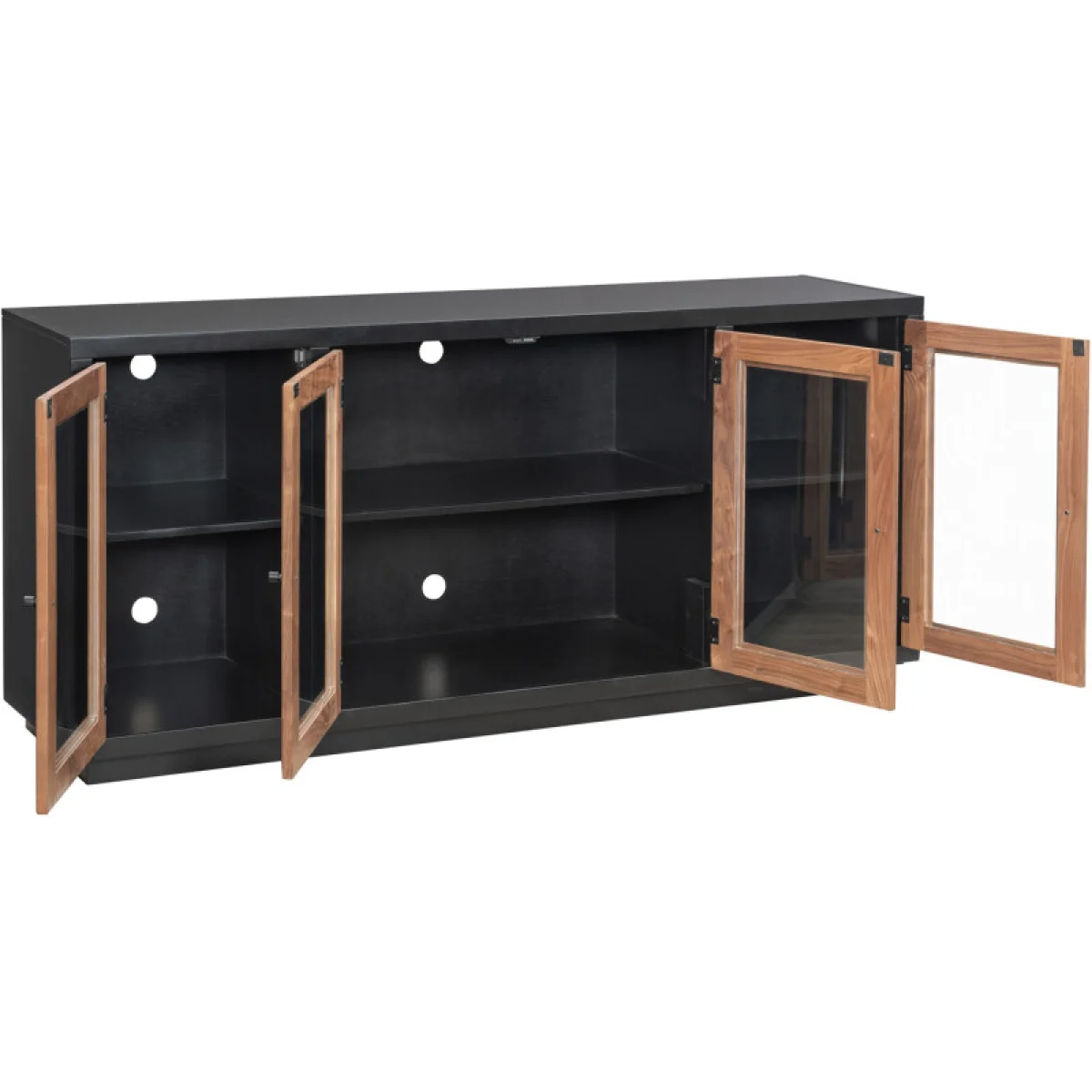 Chelsea 68″ Console W/ 4 Doors Entertainment Stands Aspen Home 6
