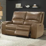 Swift – Bourbon Power Loveseat Recliners Bourbon 8