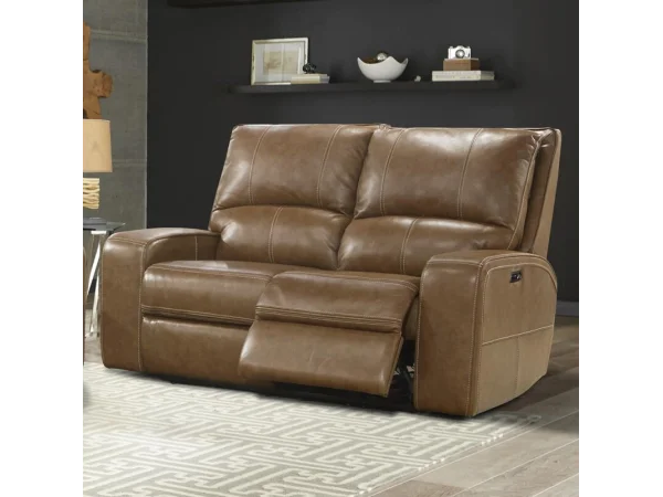Swift – Bourbon Power Loveseat Recliners Bourbon
