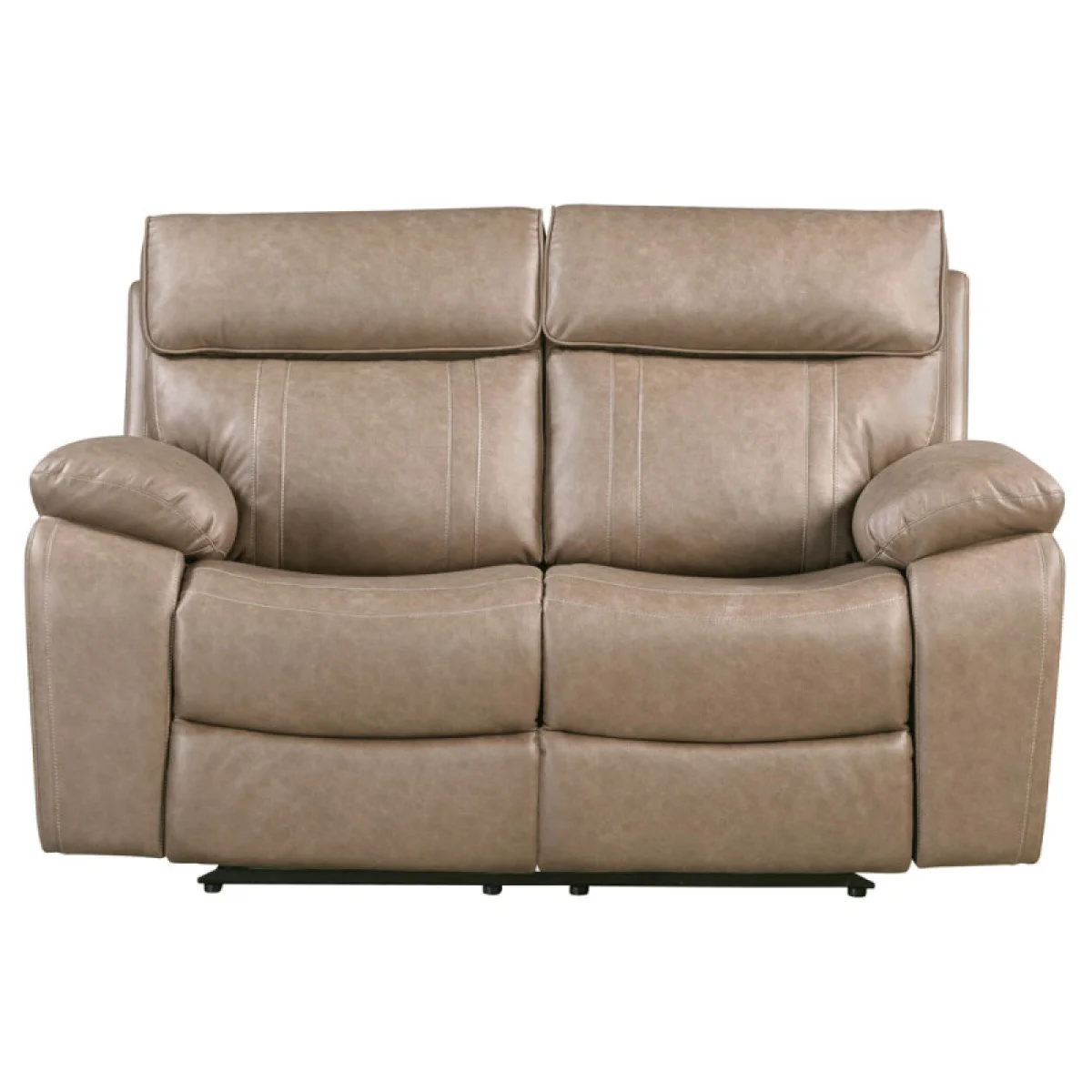 Theon – Stokes Toffee Manual Loveseat Recliners Brown 7