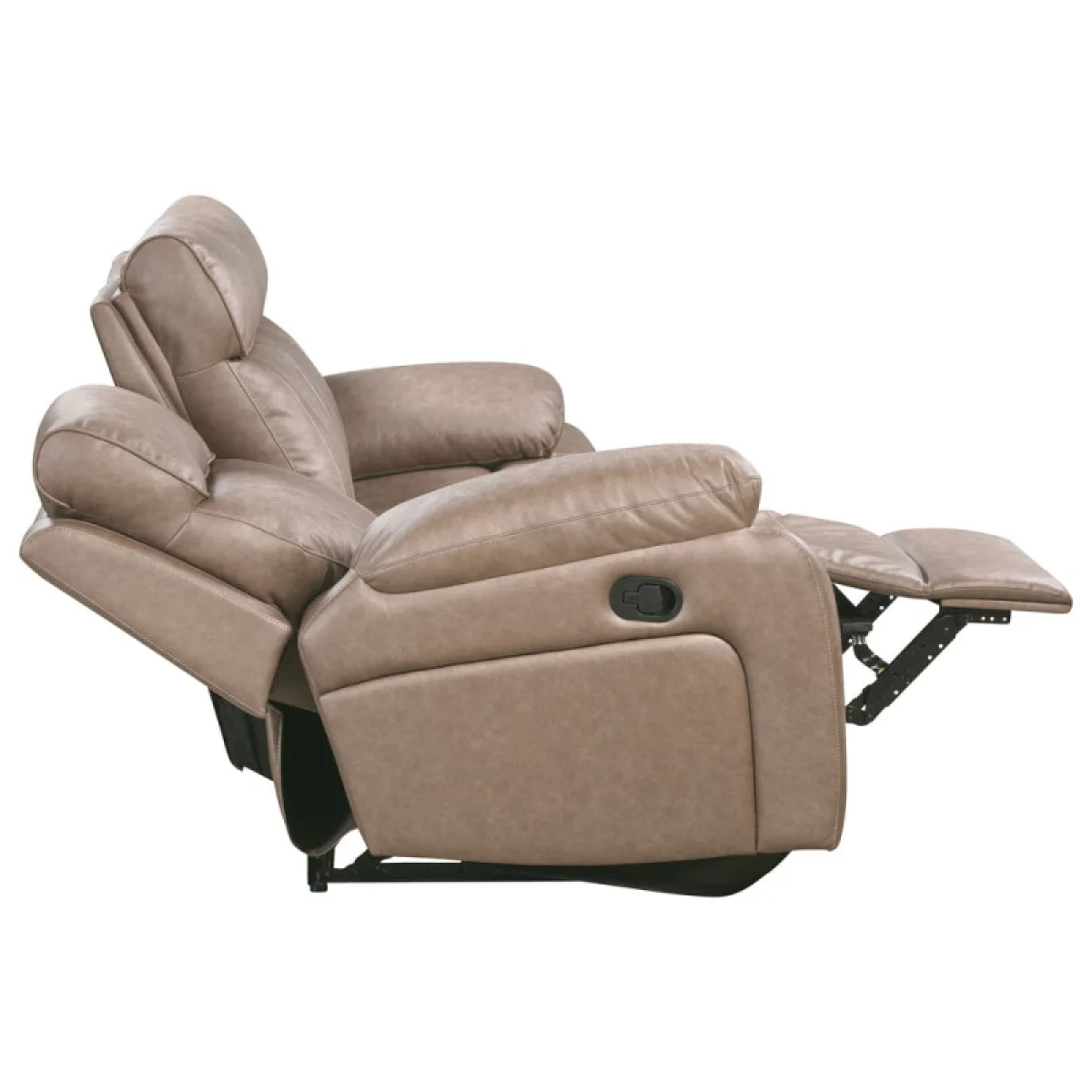Theon – Stokes Toffee Manual Loveseat Recliners Brown 10