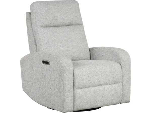 Thriller – Natural Beauty Multi Power Swivel Glider Recliner Recliners Gray