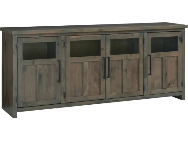 Finnegan 78″ Console W/ 4 Doors Entertainment Stands Aspen Home