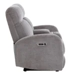 Tuscany – Whiskers Nature Power Console Loveseat Recliners Gray 20