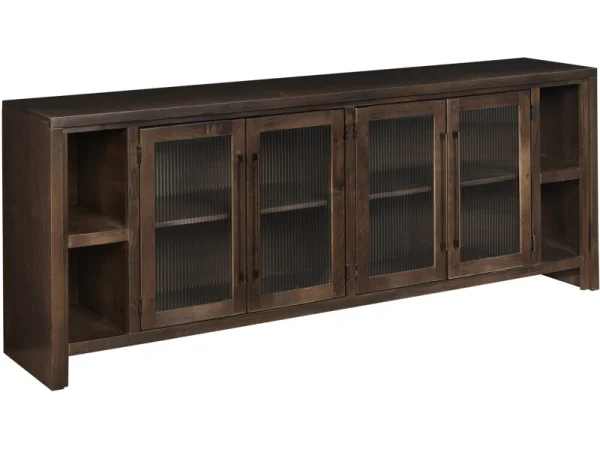 Tatum 84″ Console W/ 4 Doors Entertainment Stands Aspen Home