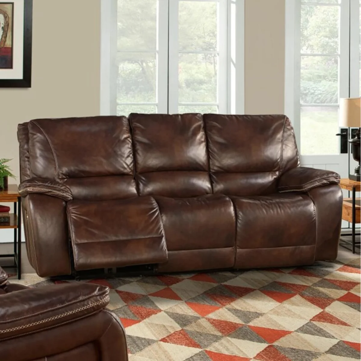 Vail – Burnt Sienna Power Sofa Recliners Brown 9