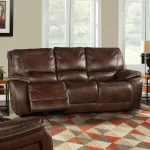 Vail – Burnt Sienna Power Sofa Recliners Brown 19