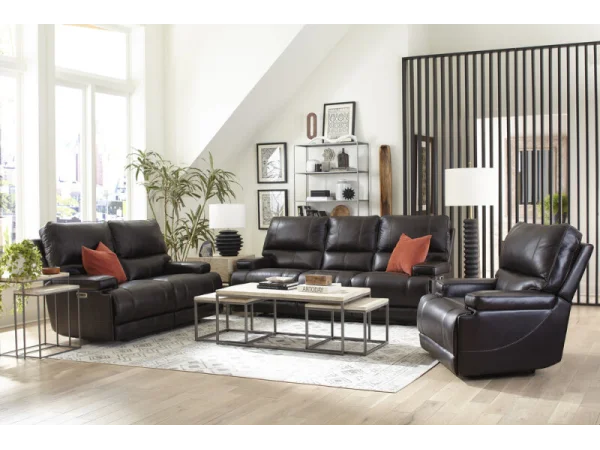 Whitman – Verona Coffee – Powered By Freemotion Power Reclining Collection Recliners Brown