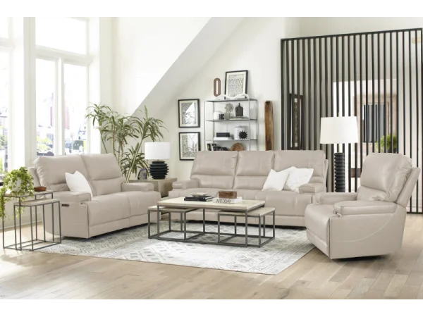 Whitman – Verona Linen – Powered By Freemotion Power Reclining Collection Recliners Cream