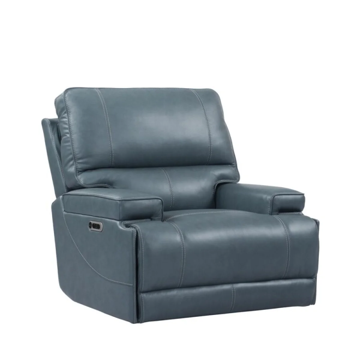 Whitman – Verona Azure – Powered By Freemotion Power Cordless Recliner Recliners blue 6