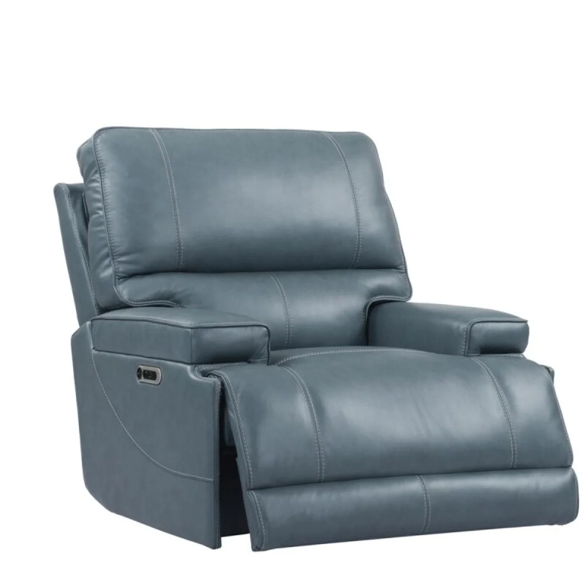 Whitman – Verona Azure – Powered By Freemotion Power Cordless Recliner Recliners blue 7