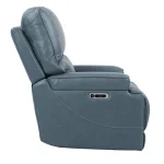 Whitman – Verona Azure – Powered By Freemotion Power Cordless Recliner Recliners blue 17