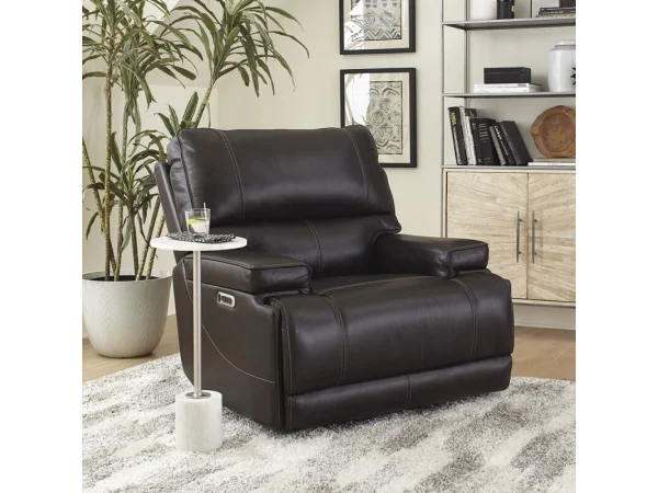 Whitman – Verona Coffee – Powered By Freemotion Power Cordless Recliner Recliners Brown