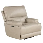 Whitman – Verona Linen – Powered By Freemotion Power Cordless Recliner Recliners Cream 17