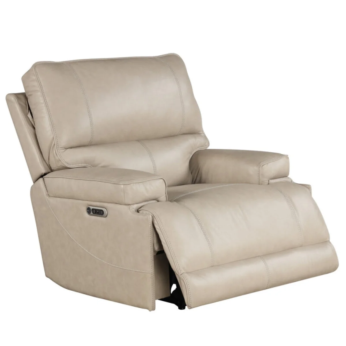 Whitman – Verona Linen – Powered By Freemotion Power Cordless Recliner Recliners Cream 7