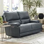 Whitman – Verona Azure – Powered By Freemotion Power Cordless Loveseat Recliners blue 11