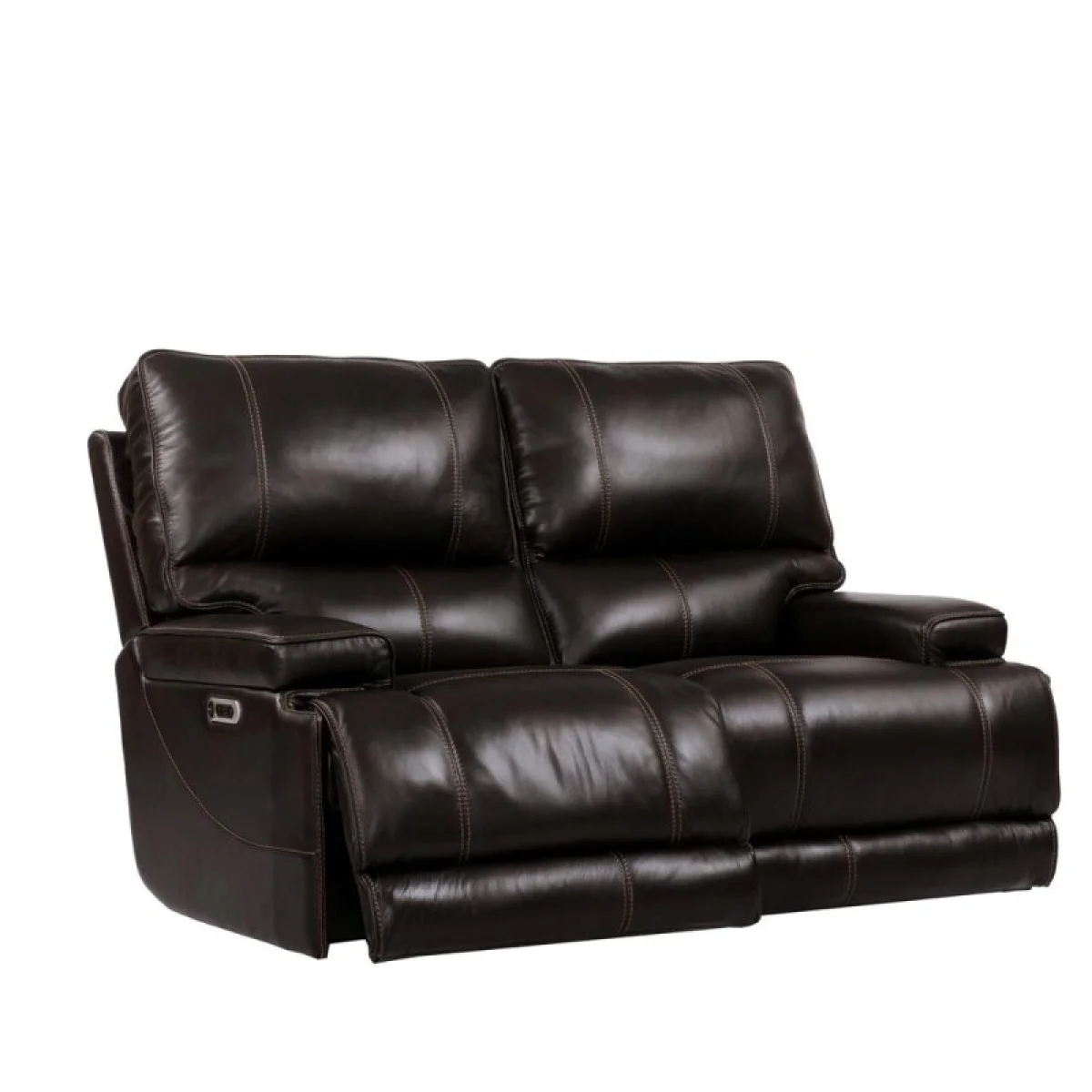Whitman – Verona Coffee – Powered By Freemotion Power Cordless Loveseat Recliners Brown 7