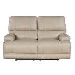 Whitman – Verona Linen – Powered By Freemotion Power Cordless Loveseat Recliners Cream 16