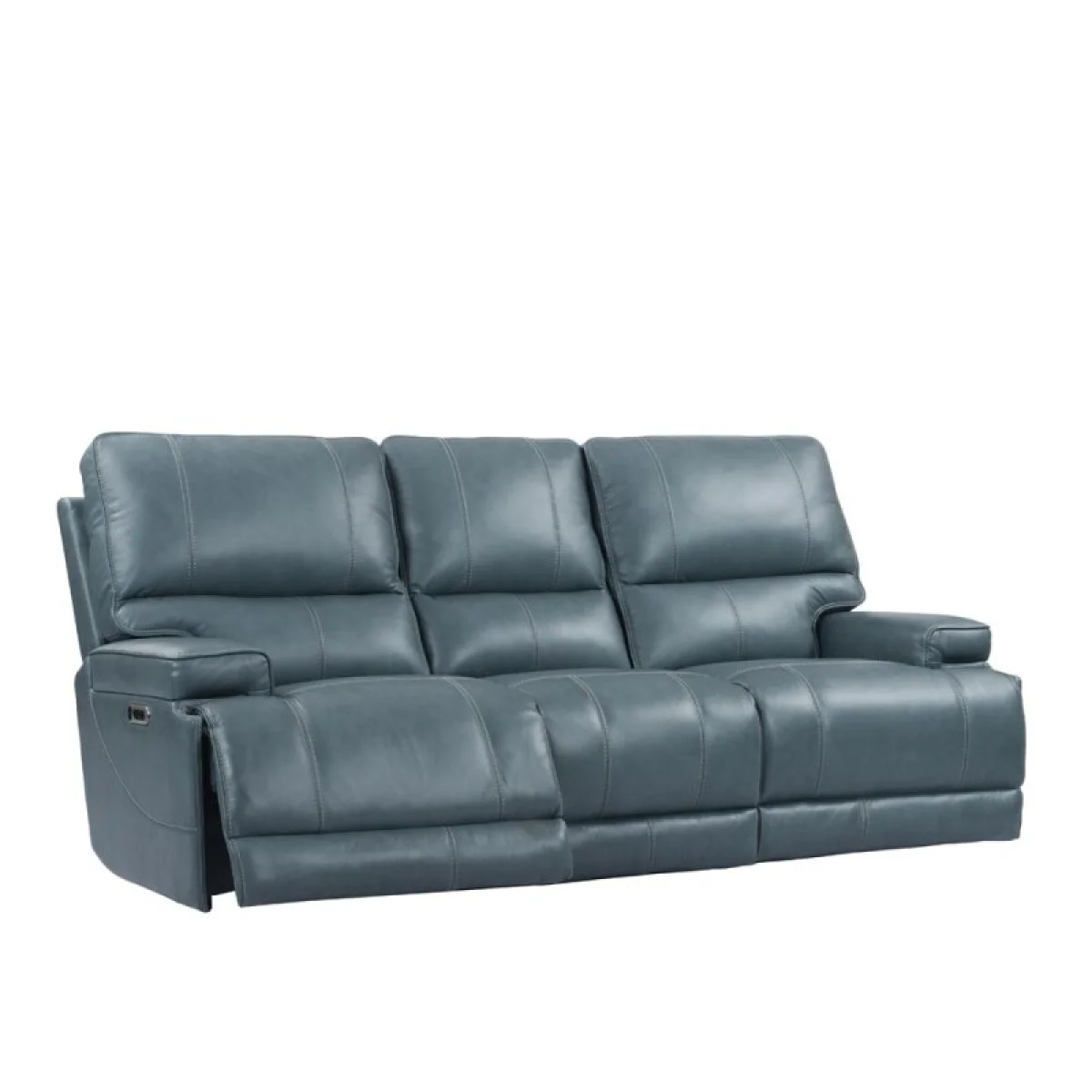 Whitman – Verona Azure – Powered By Freemotion Power Cordless Sofa Recliners blue 7