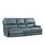 Whitman – Verona Azure – Powered By Freemotion Power Cordless Sofa Recliners blue 14