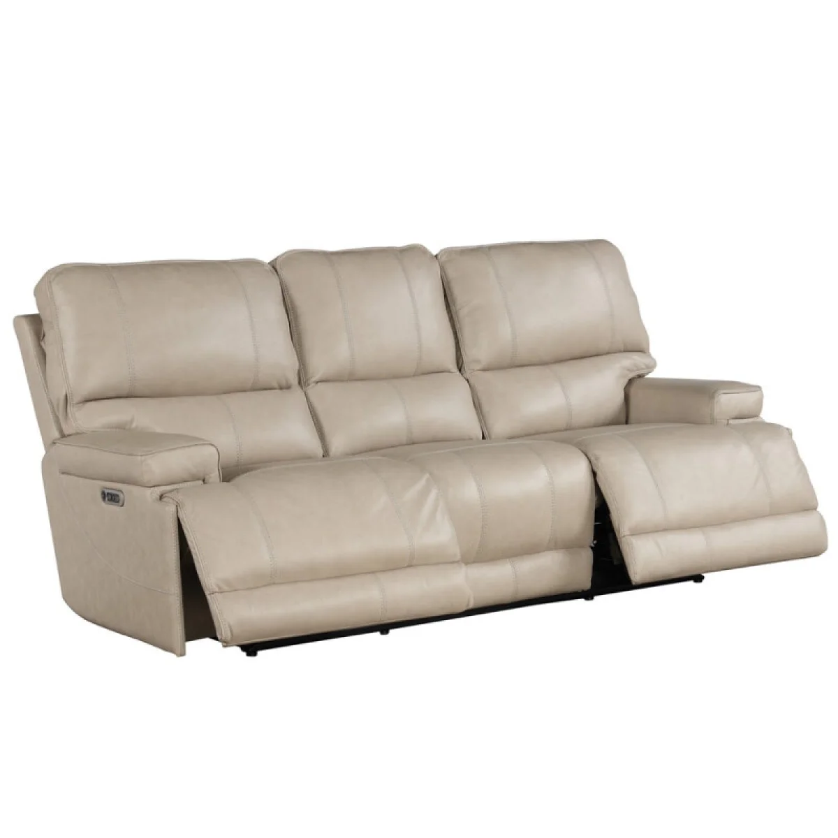 Whitman – Verona Linen – Powered By Freemotion Power Cordless Sofa Recliners Cream 7