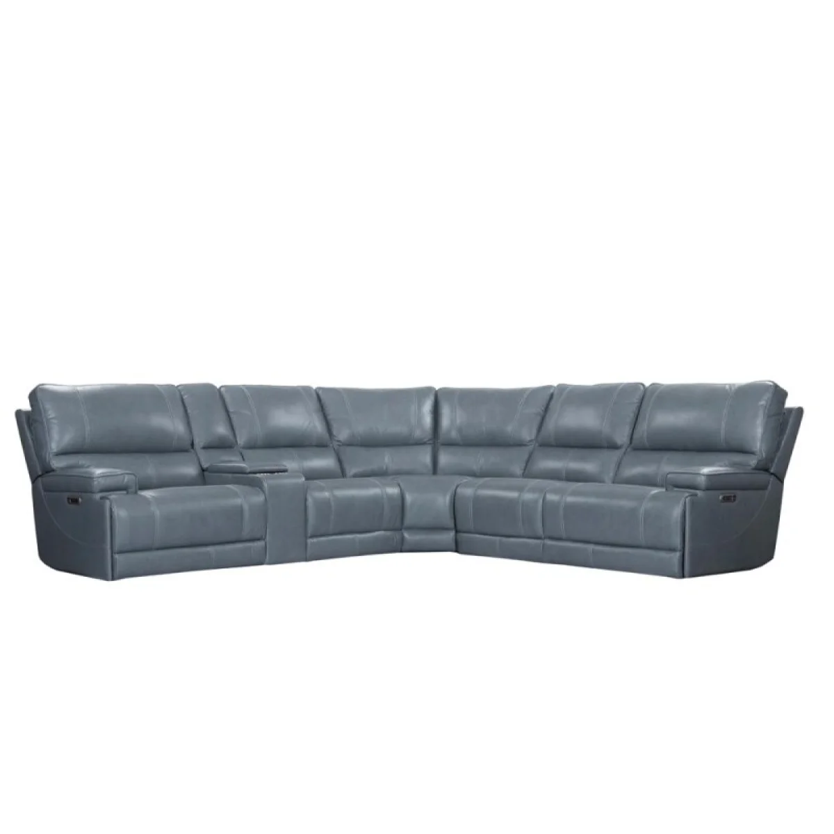 Whitman – Verona Azure – Powered By Freemotion 6pc Package A (811lph, 810p, 850, 840, 860, 811rph) Recliners blue 8