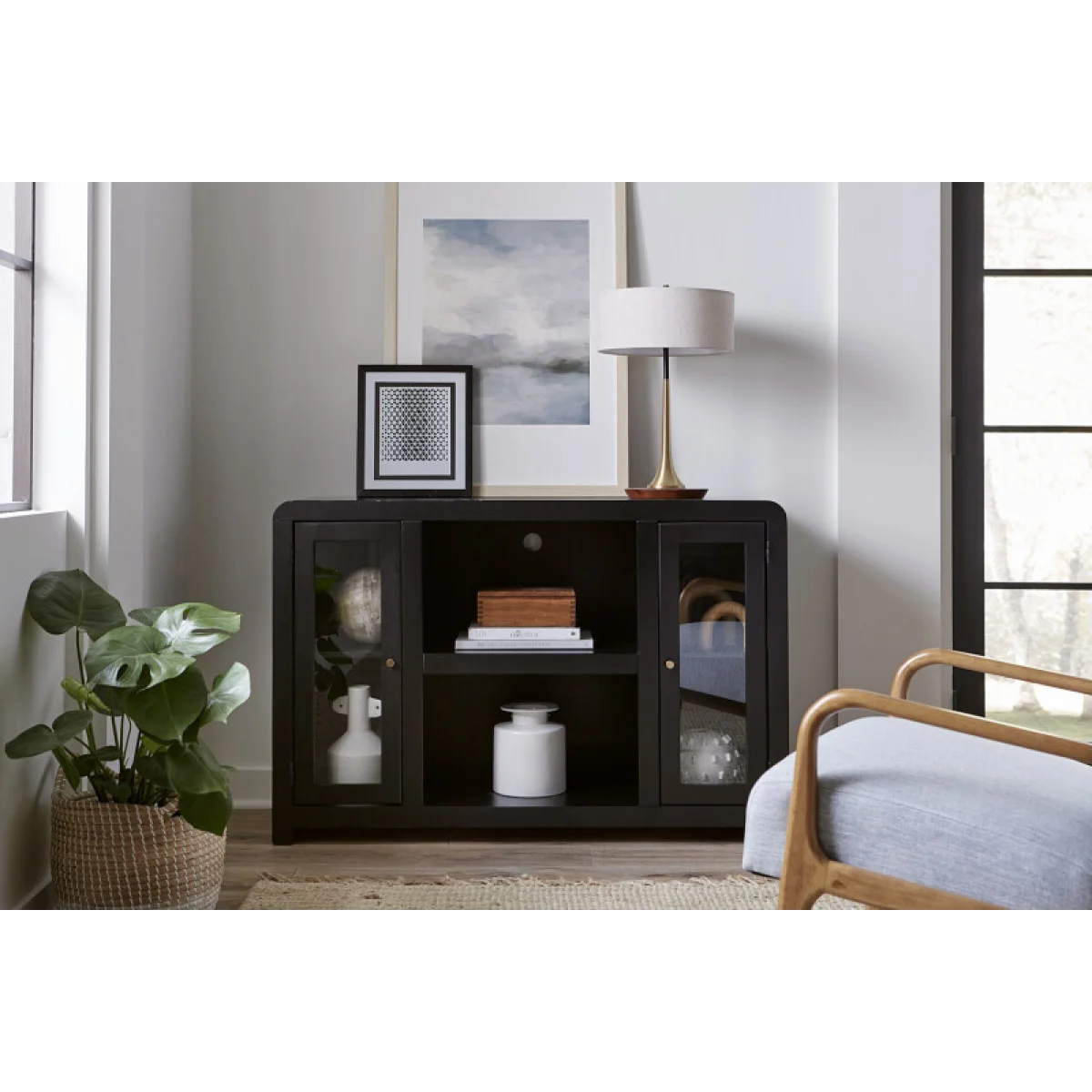 Taylor 51″ Console W/ 2 Doors Entertainment Stands Aspen Home 6