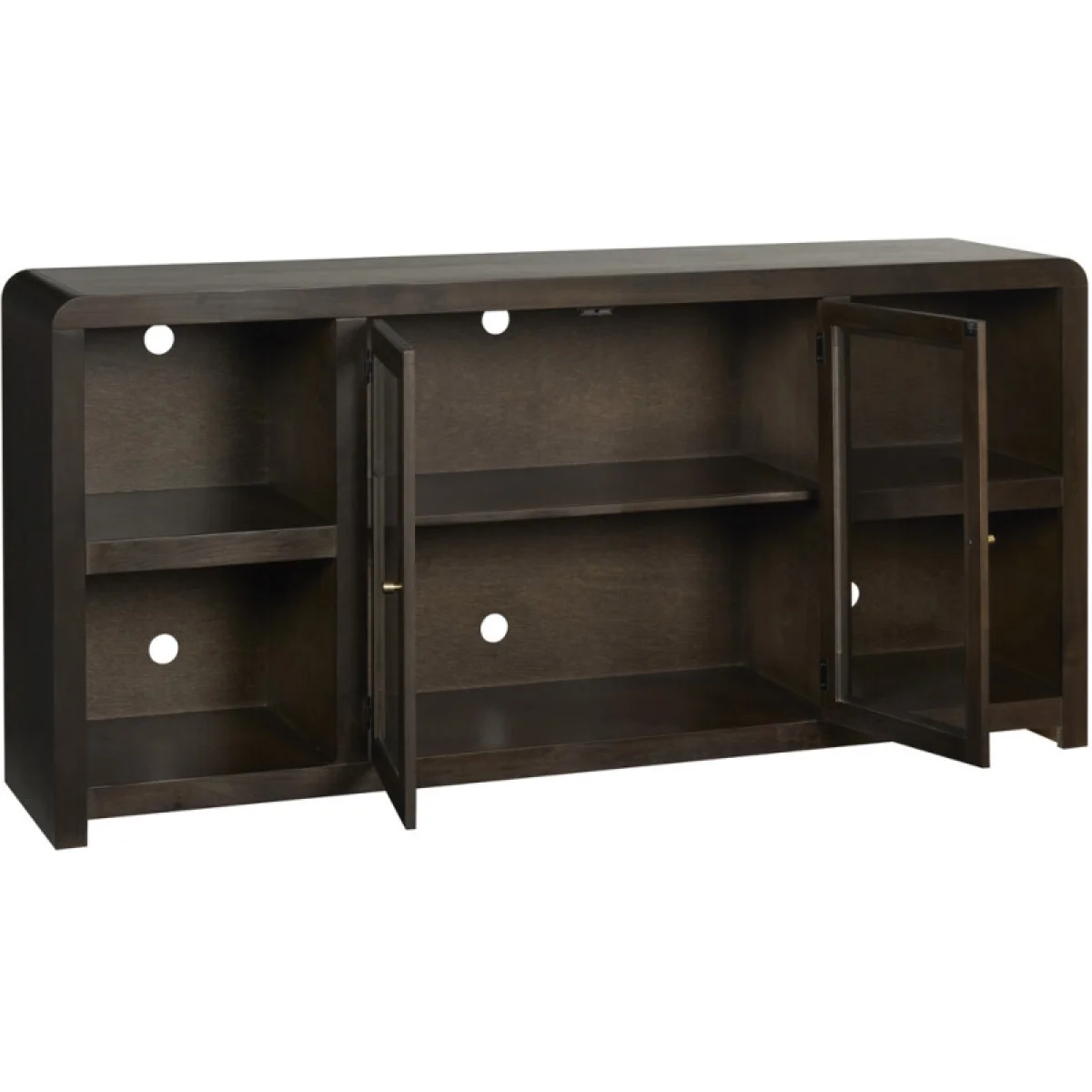 Taylor 71″ Console W/ 2 Doors Entertainment Stands Aspen Home 11