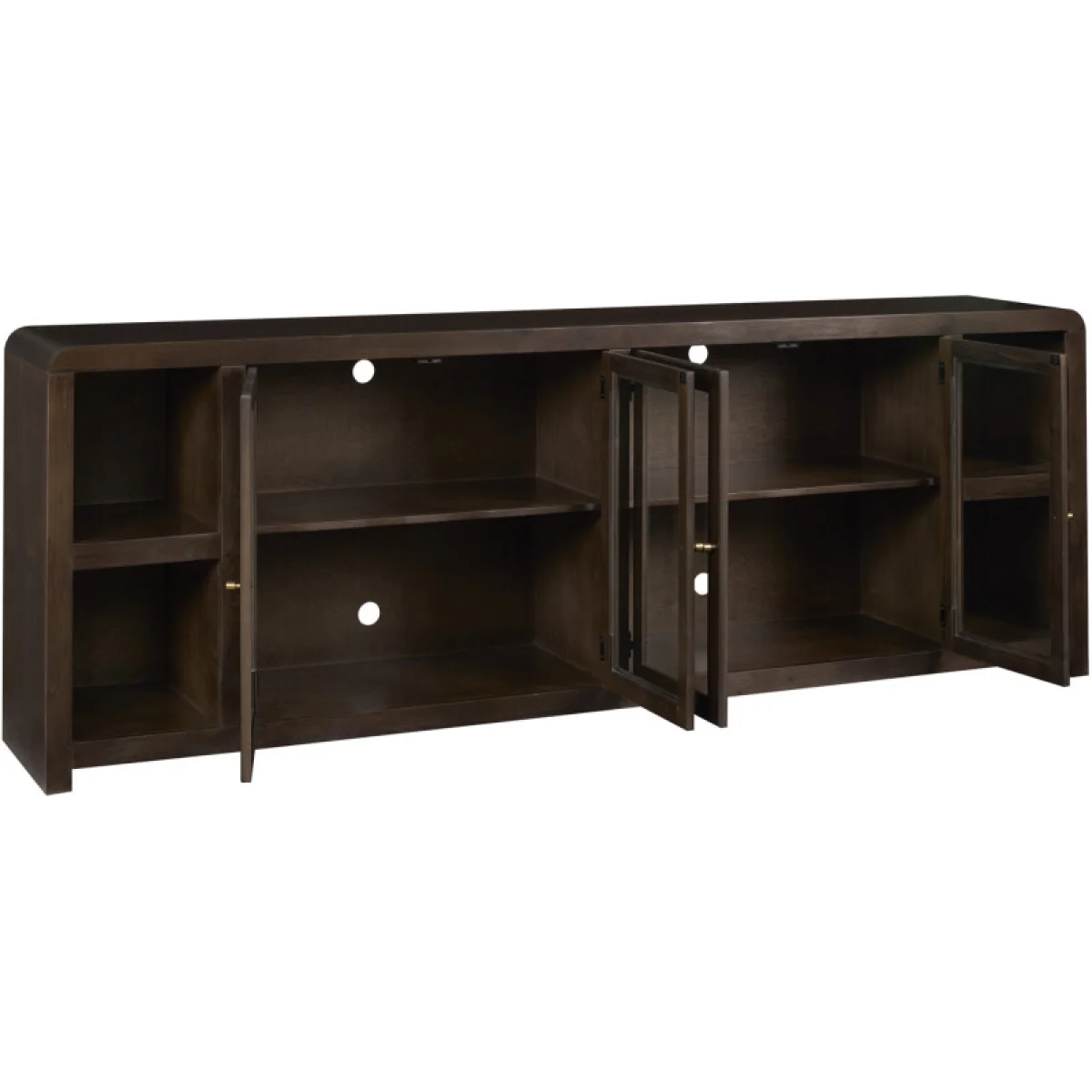 Taylor 96″ Console W/ 4 Doors Entertainment Stands Aspen Home 11
