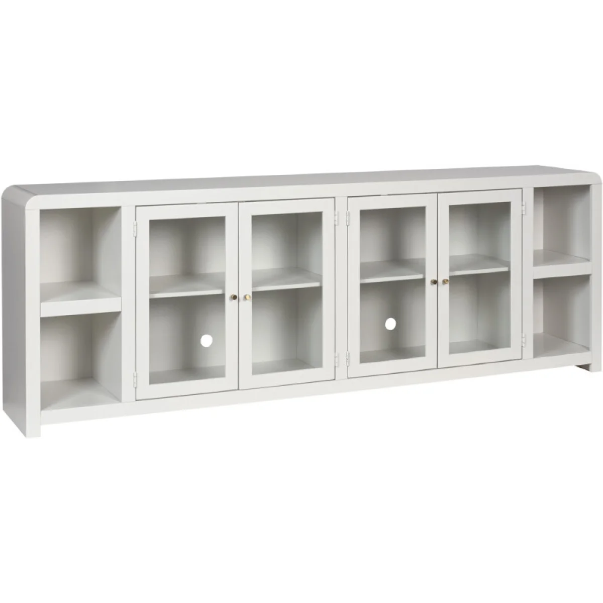 Taylor 96″ Console W/ 4 Doors Entertainment Stands Aspen Home 14