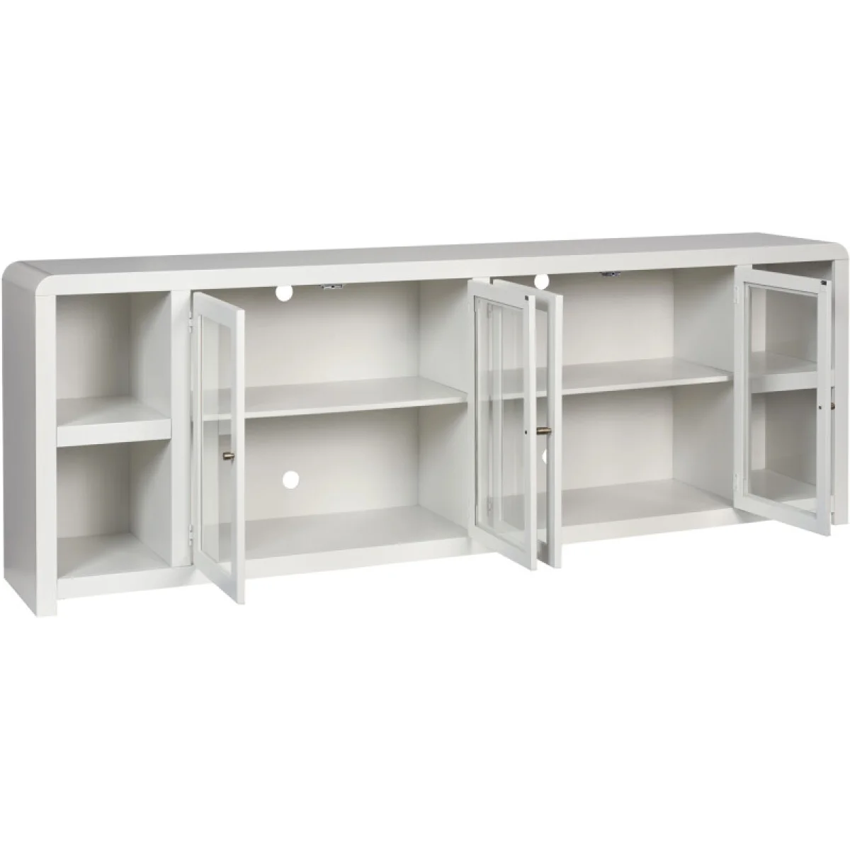 Taylor 96″ Console W/ 4 Doors Entertainment Stands Aspen Home 15