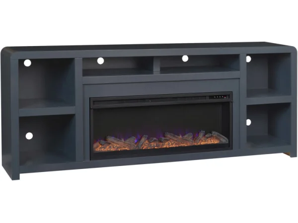 Taylor 84″ Fireplace Console MYY1960-BLK Fireplaces Aspen Home