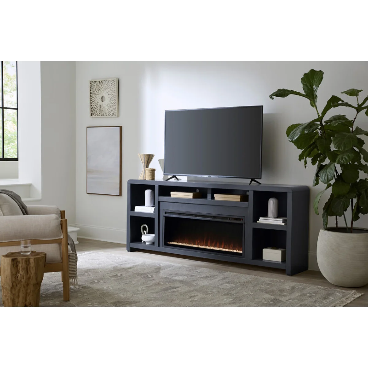 Taylor 84″ Fireplace Console Fireplaces Aspen Home 7