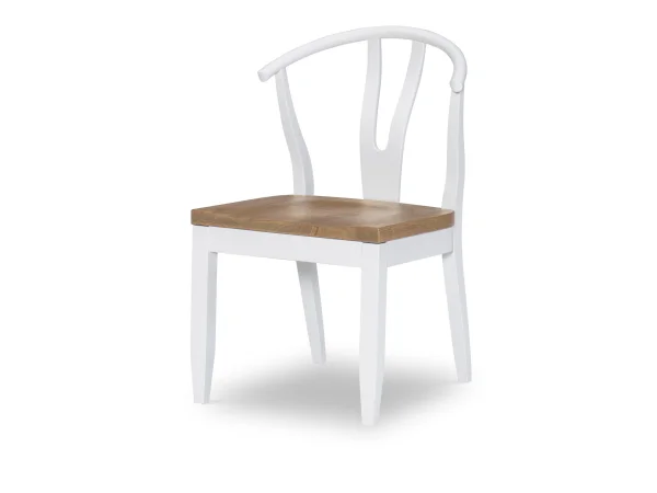 Wishbone Back Side Chair White Chairs & Benches Chairs & Benches