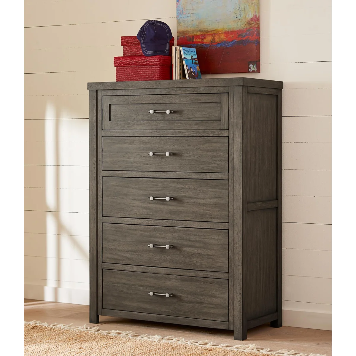 Drawer Chest Youth Chests Aged Barnwood 6