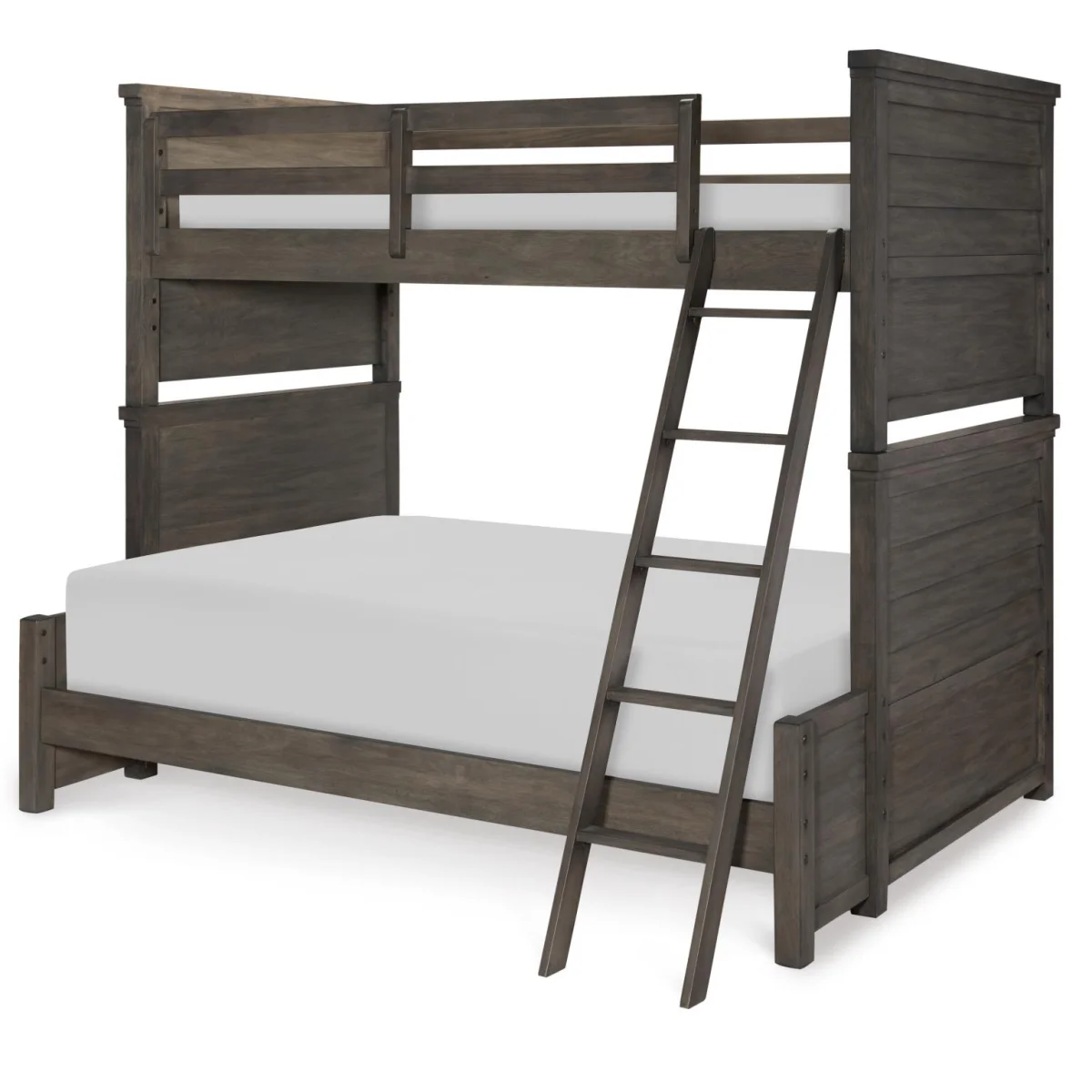 Complete T Over F Bunk Bed Youth Beds Aged Barnwood 4