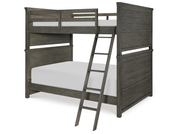 Complete F Over F Bunk Bed Youth Beds Aged Barnwood