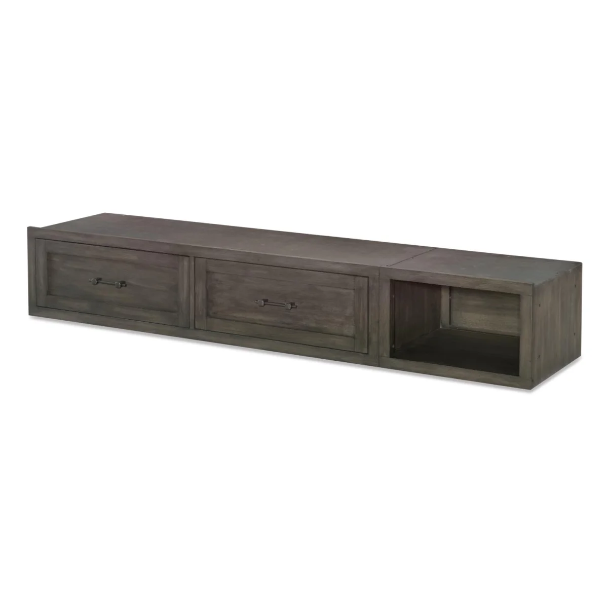 Underbed Storage Unit Bed Parts Aged Barnwood 4
