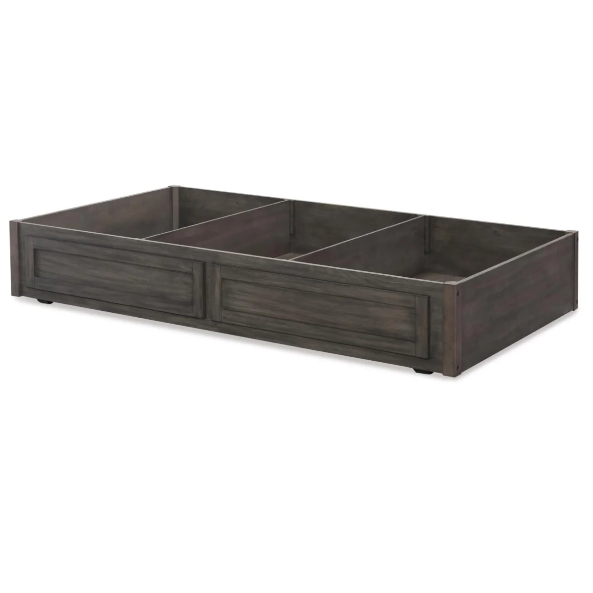 Trundle Stg Drawer Bed Parts Aged Barnwood 4